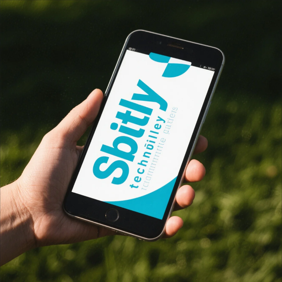 Pelaku UMKM menggunakan laptop dan smartphone untuk mengelola bisnis online dengan dukungan teknologi Sbitly