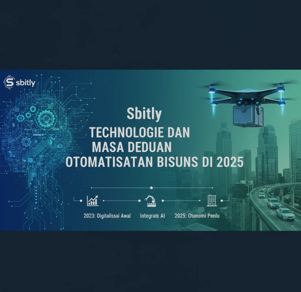 Tim profesional menggunakan dashboard otomatisasi Sbitly Technologie untuk mengoptimalkan proses bisnis di kantor modern