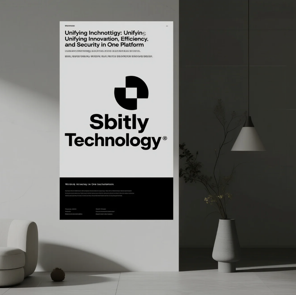 Ilustrasi teknologi digital modern dengan jaringan data dan sistem keamanan terintegrasi