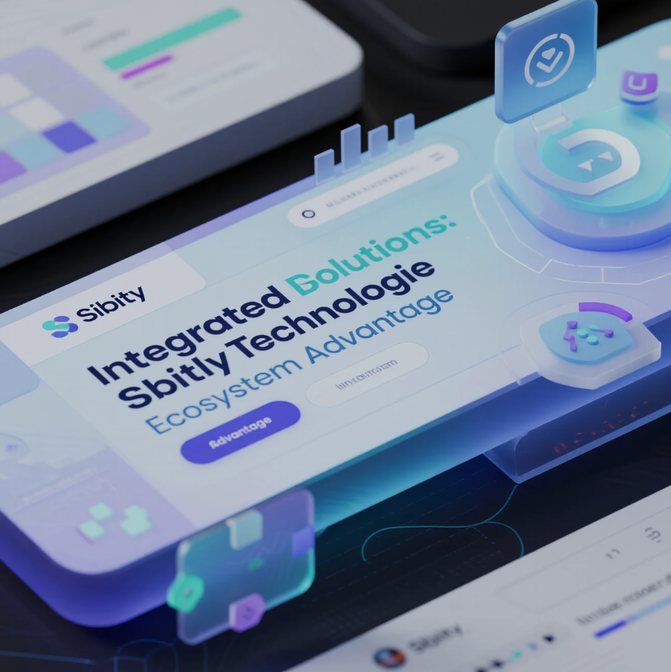 ilustrasi ekosistem solusi digital Sbitly Technologie