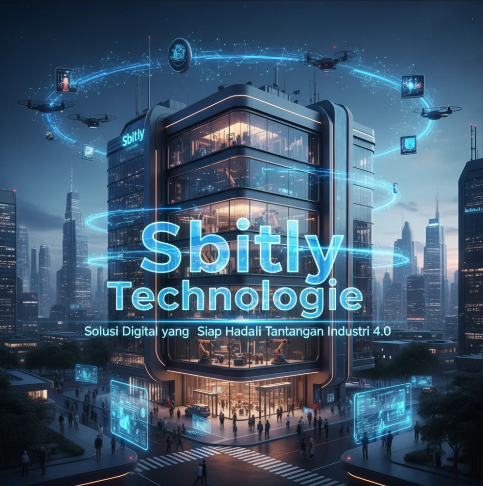 Tim profesional Sbitly Technologie sedang berkolaborasi mengembangkan solusi digital untuk industri 4.0