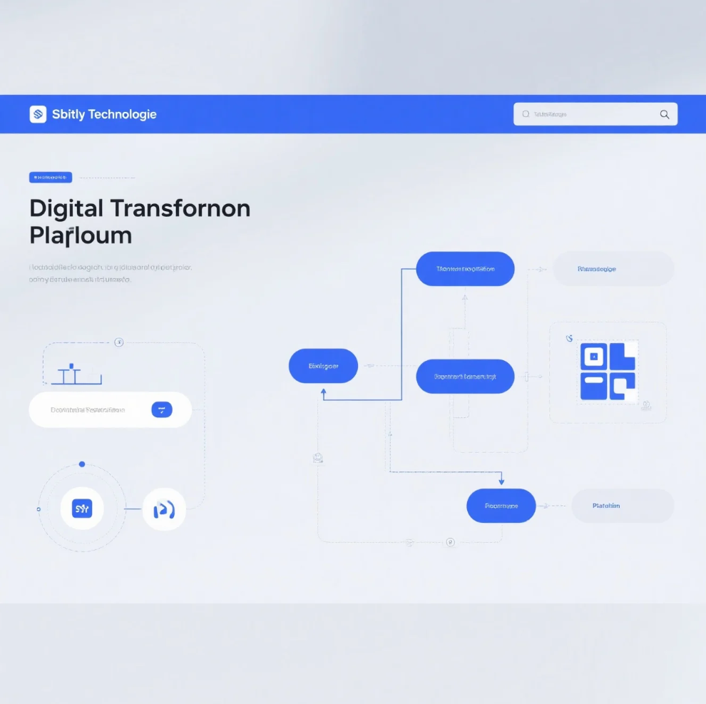 Blueprint transformasi digital berbasis platform teknologi