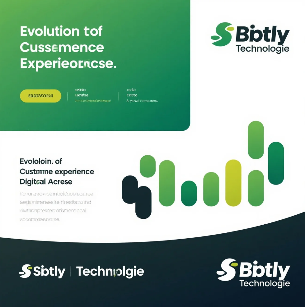 Ilustrasi transformasi digital dan customer experience modern yang didukung teknologi cerdas dari Sbitly Technologie