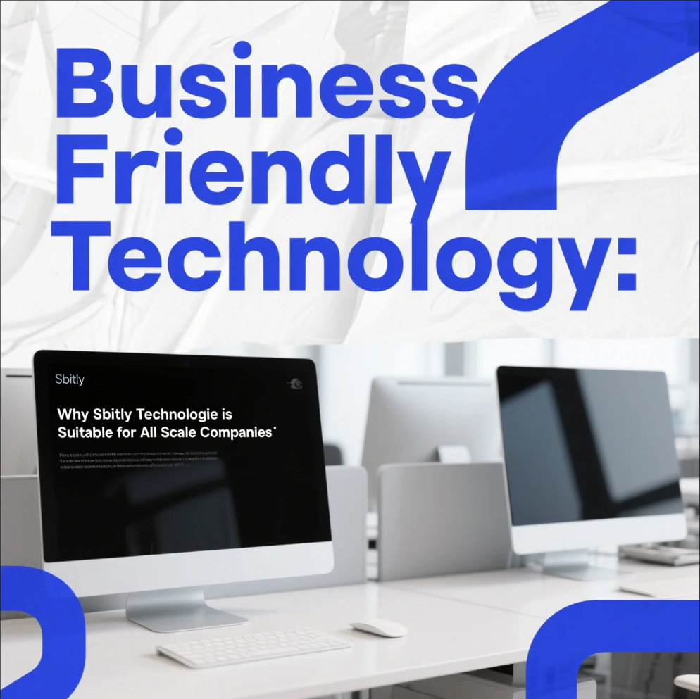 tim bisnis menggunakan solusi Sbitly Technologie untuk mengoptimalkan operasional perusahaan