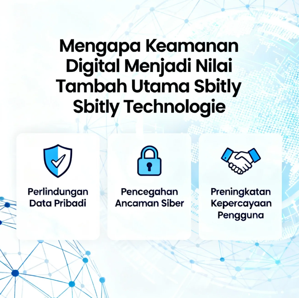 Mengapa Keamanan Digital Menjadi Nilai Tambah Utama Sbitly Technologie