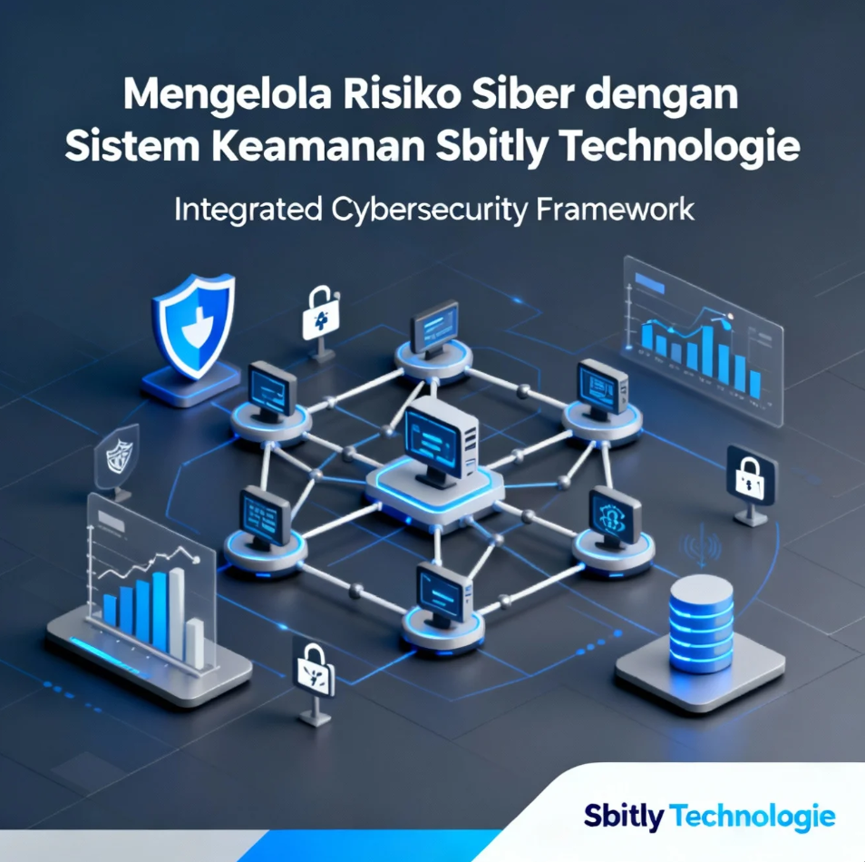 Pelajari bagaimana Sbitly Technologie membantu bisnis mengelola risiko siber melalui sistem keamanan digital yang terintegrasi, adaptif, dan berorientasi perlindungan data